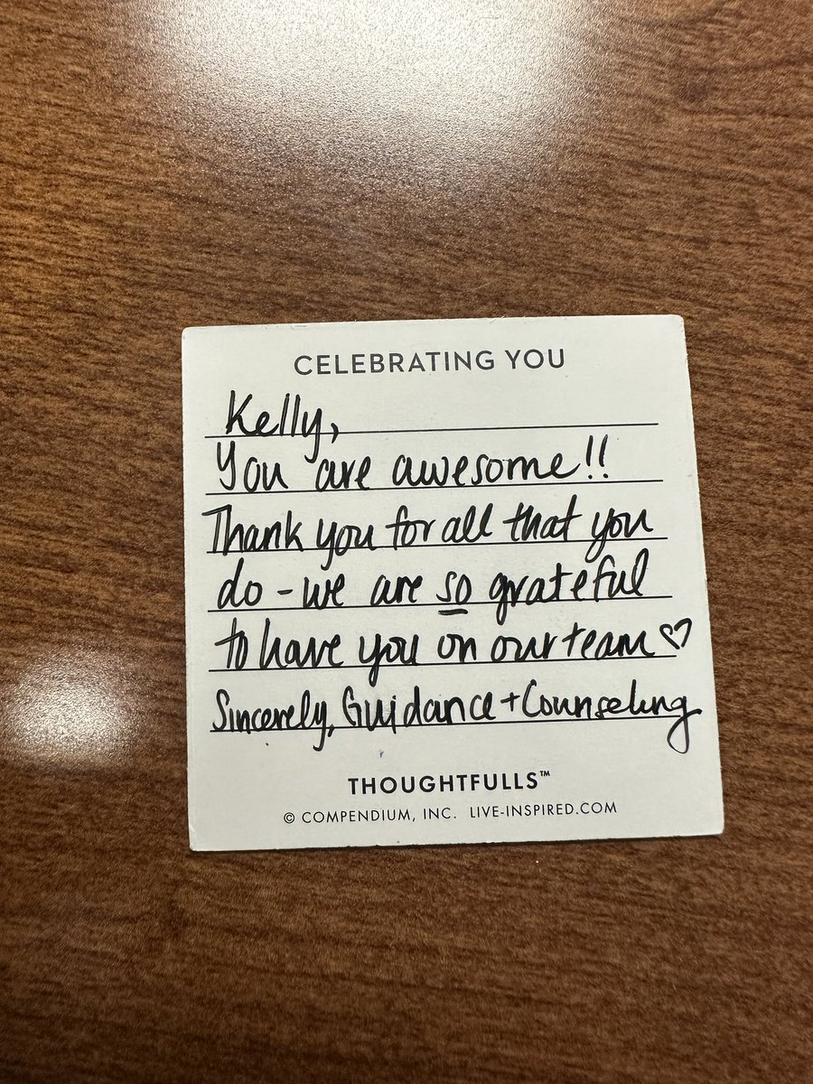 Ms. Kretschmar (@kakretschmar) on Twitter photo This little pick-me-up was a most welcome surprise today. Thank you .<a href="/SBISD/">Spring Branch ISD</a> Counseling & Guidance Department 🥰 This little pick-me-up was a most welcome surprise today. Thank you .<a href="/SBISD/">Spring Branch ISD</a> Counseling & Guidance Department 🥰