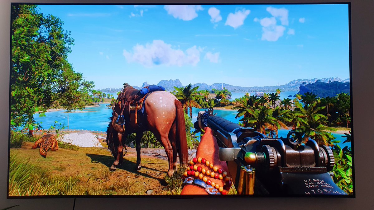 Como já esperava, game fica lindíssimo na OLED... mesmo meio datada essa engine de Far Cry ainda é bem bonita!

#FarCry6 #PS5Share #OLEDTV