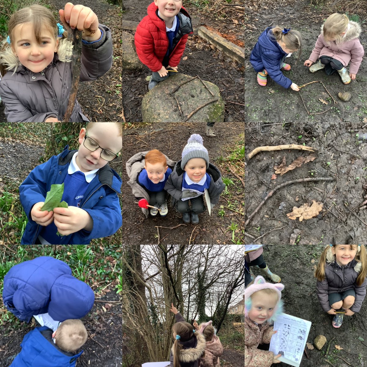 We had lots  of  fun on  outdoor maths adventure  For <a href="/NSPCC/">NSPCC</a> Number  Day!  We  loved looking for and counting minibeasts, making a square using sticks, making repeating patterns using natural treasures from the forest and finding the tallest tree and much more! <a href="/TorrisholmeCPS/">Torrisholme Primary School</a>
