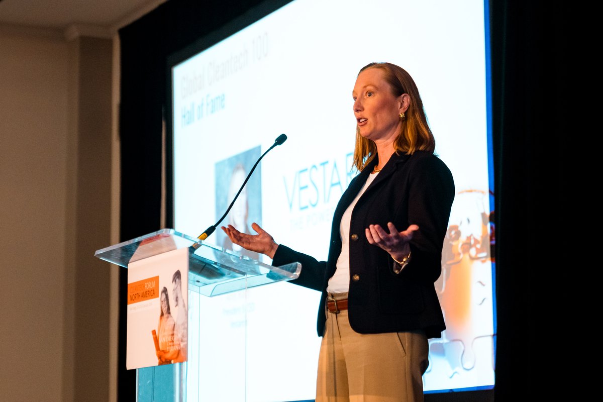 cleantechgroup's tweet image. Thank you to all who attended #CleantechForum North America last week. If you were with us, spot yourself in the gallery, or get a glimpse at how a #CleantechForum unfolds! Find photos from the event here:
hubs.li/Q02jGZsK0