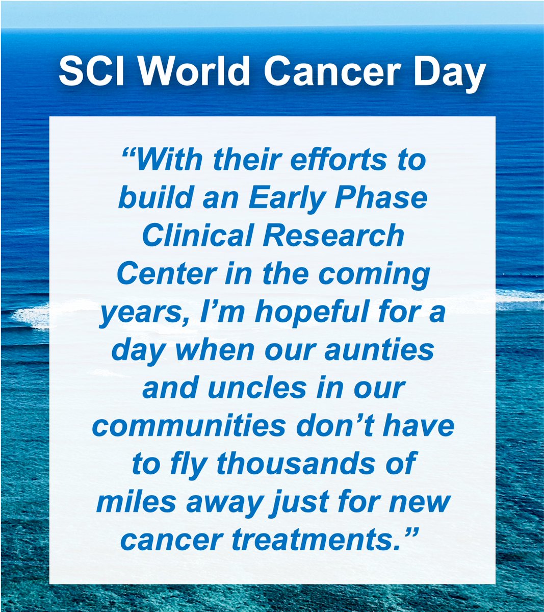 KekoaMDPhD's tweet photo. Mahalo @StanfordCancer @StanfordMed for highlighting Pacific Islanders for #WorldCancerDay 

Grateful for Dr. @manalipatelmd's mentorship and passion from rising star @KaiAkimoto671 (@umnmedschool) who first authored this Cancer Clinical Trial review

https://t.co/o46jI31c5m https://t.co/zSlhgHtn6F