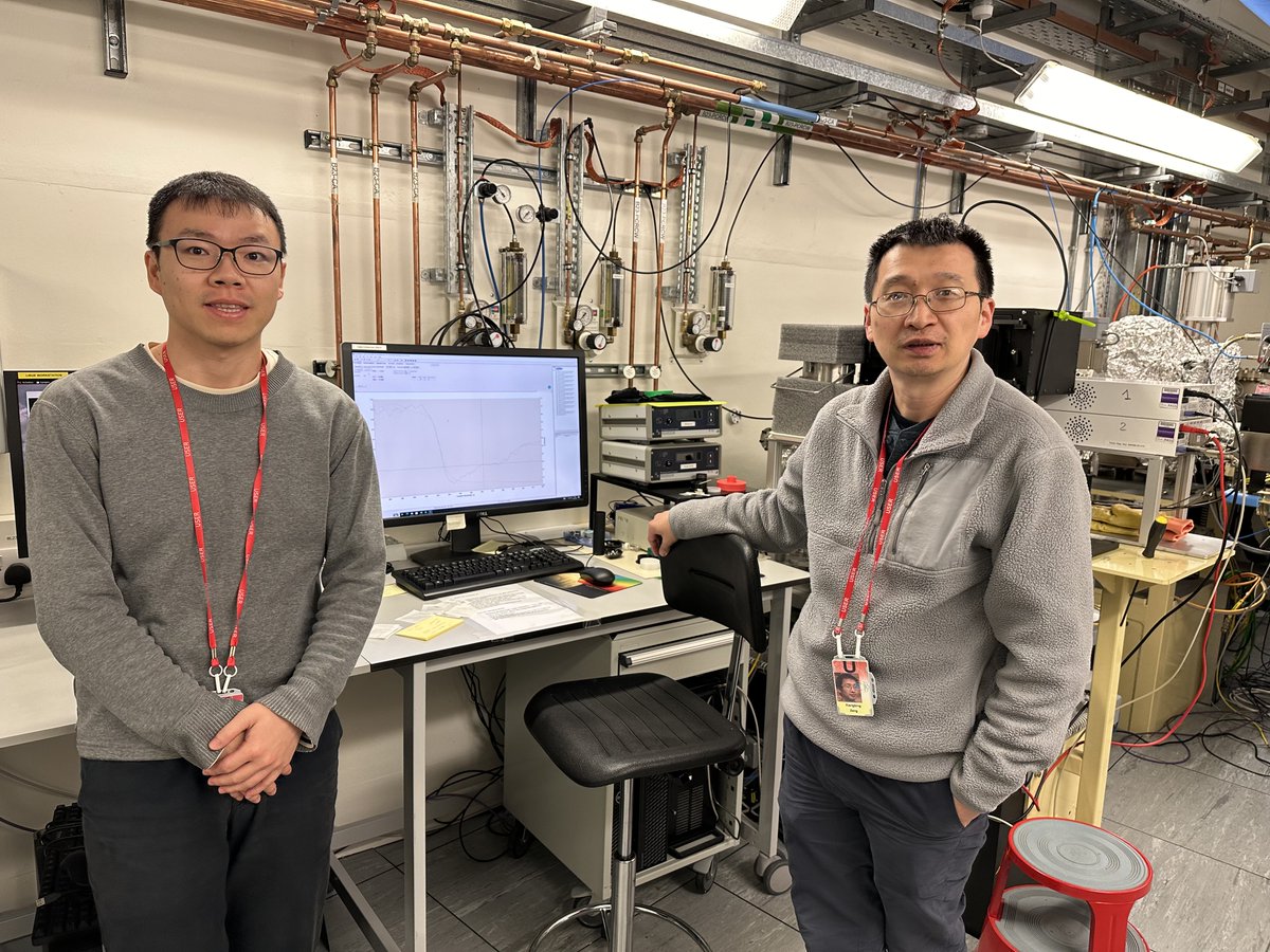 B23_Diamond (@b23_diamond) on Twitter photo Dr Xiangbing Zeng group from the <a href="/sheffielduni/">The University of Sheffield</a> are at
<a href="/b23_diamond/">B23_Diamond</a>, <a href="/DiamondLightSou/">Diamond Light Source</a> studying liquid crystals.
#science #chirality #LiquidCrystals Dr Xiangbing Zeng group from the <a href="/sheffielduni/">The University of Sheffield</a> are at
<a href="/b23_diamond/">B23_Diamond</a>, <a href="/DiamondLightSou/">Diamond Light Source</a> studying liquid crystals.
#science #chirality #LiquidCrystals