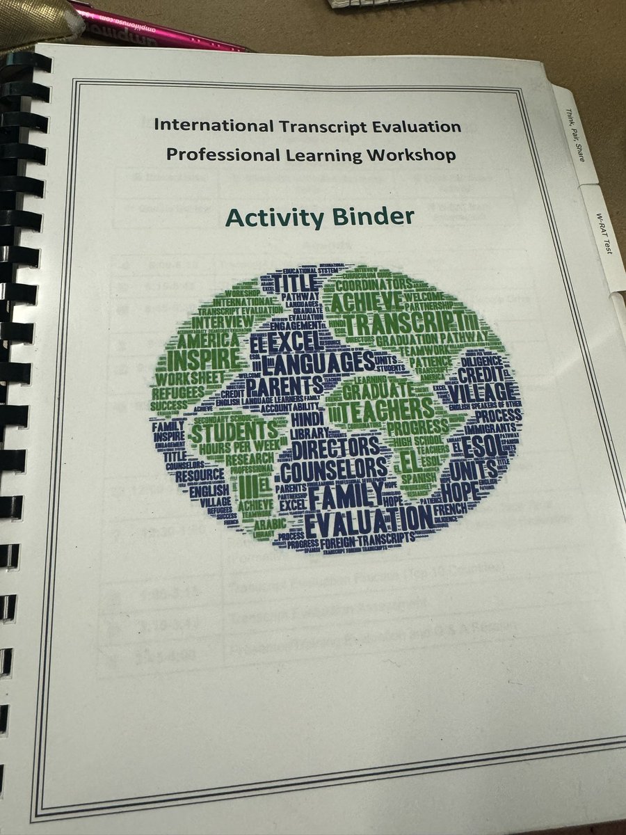 Engaging in professional learning on Amplifying Advocacy Evaluating Foreign Transcripts with other districts across TN. 📚 Ensuring that we are honoring students’ prior education to set students up for high school success. #EveryStudentKnown 👩‍🎓👨‍🎓