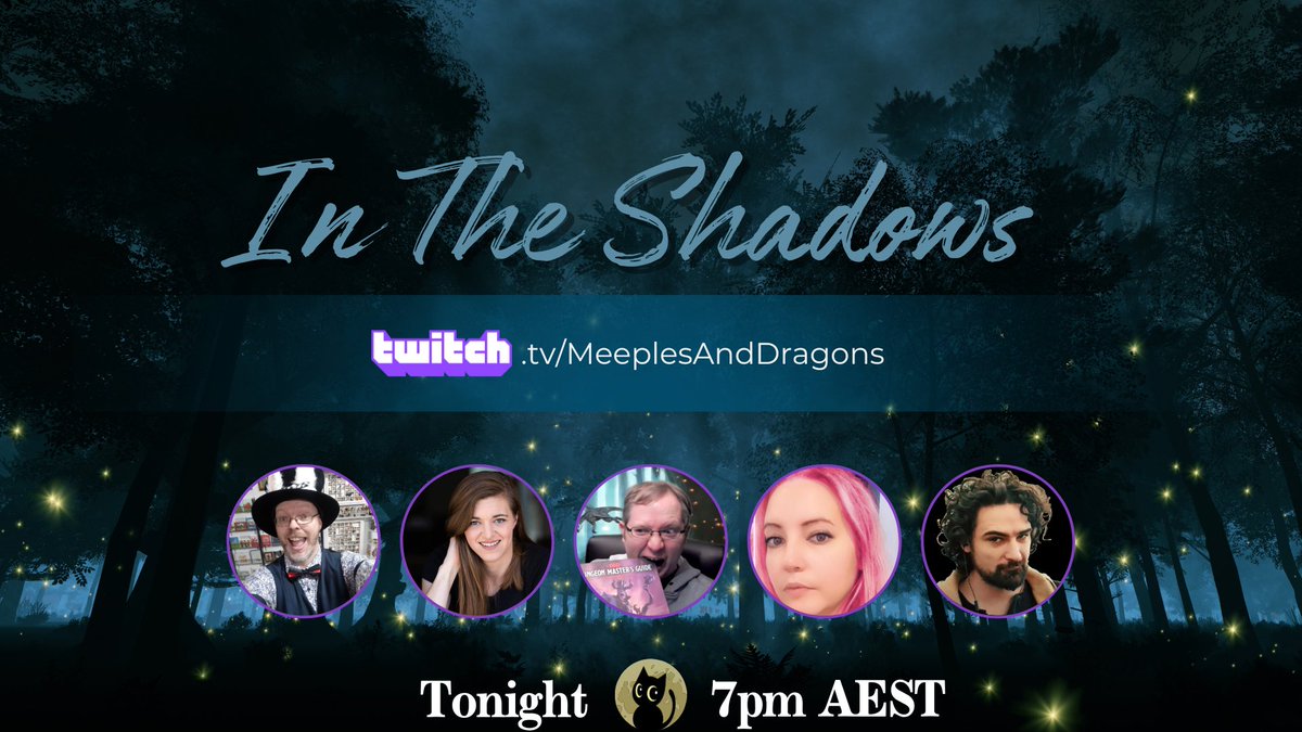 Meeples_Dragons's tweet photo. Join us tonight as the cast unpack the lastest episode of Radiant Shadows. Telepathic conversations, dead(?) gods, party drama, and so much more!

7pm AEST on https://t.co/Qp5wRB8war

#dnd #ttrpg #twitchstream #RadiantShadows https://t.co/EObhyqLIIJ