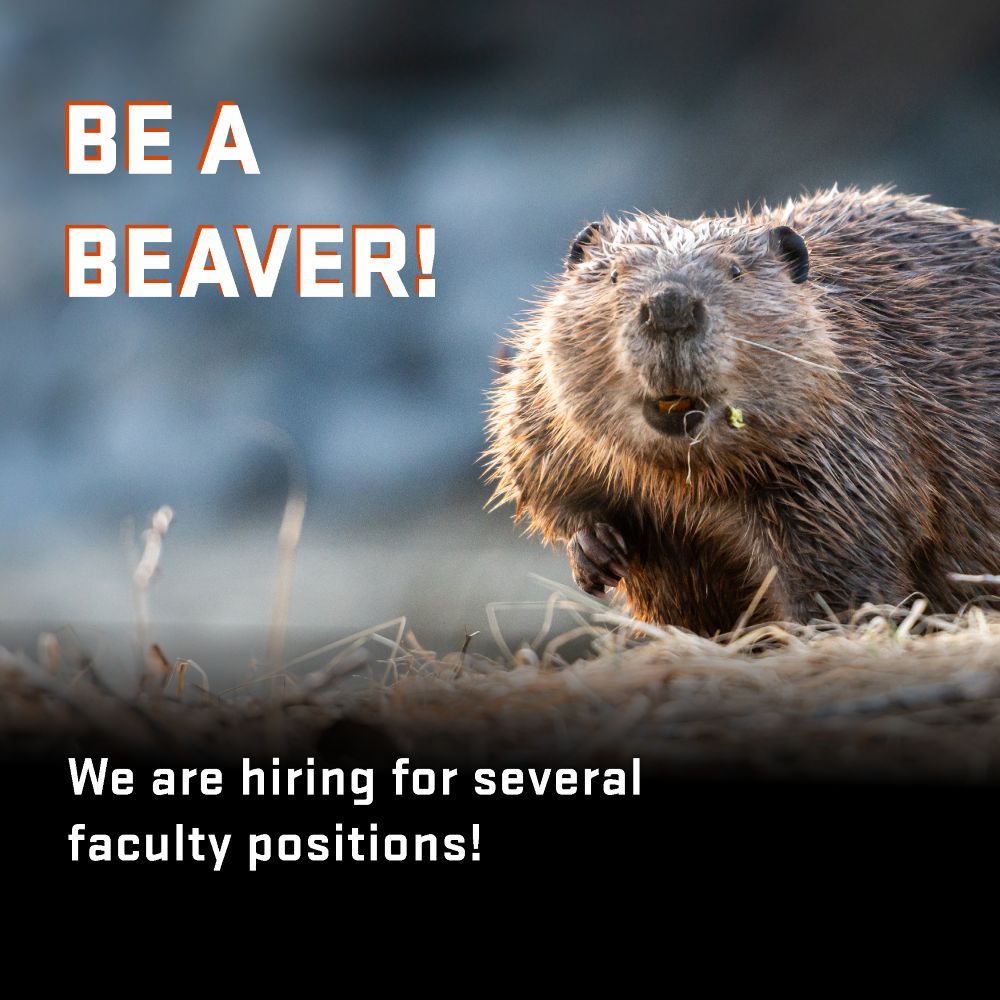 Breaking News! FWCS has several faculty positions opening and we want you on our team! Read more about our three tenure track positions and our administrative manager position on our website. fwcs.oregonstate.edu/jobs-in-fwcs