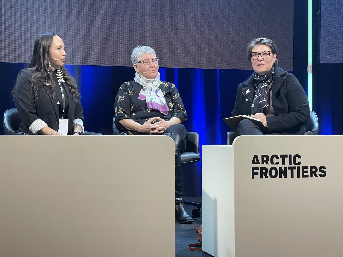 ICC Chair Sara Olsvig took part in several side events at this week’s Arctic Frontiers conference in Romsa (Tromsø), Norway.