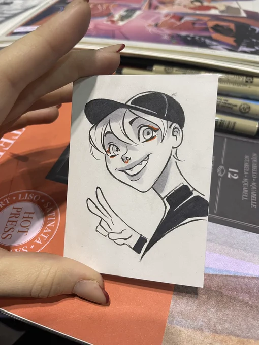 Self portrait commission ha! #megacon2024 