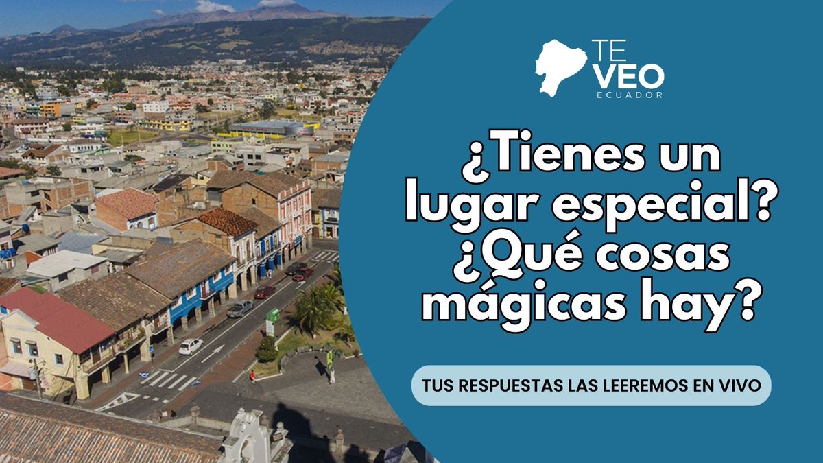 Te veo Ecuador tweet media