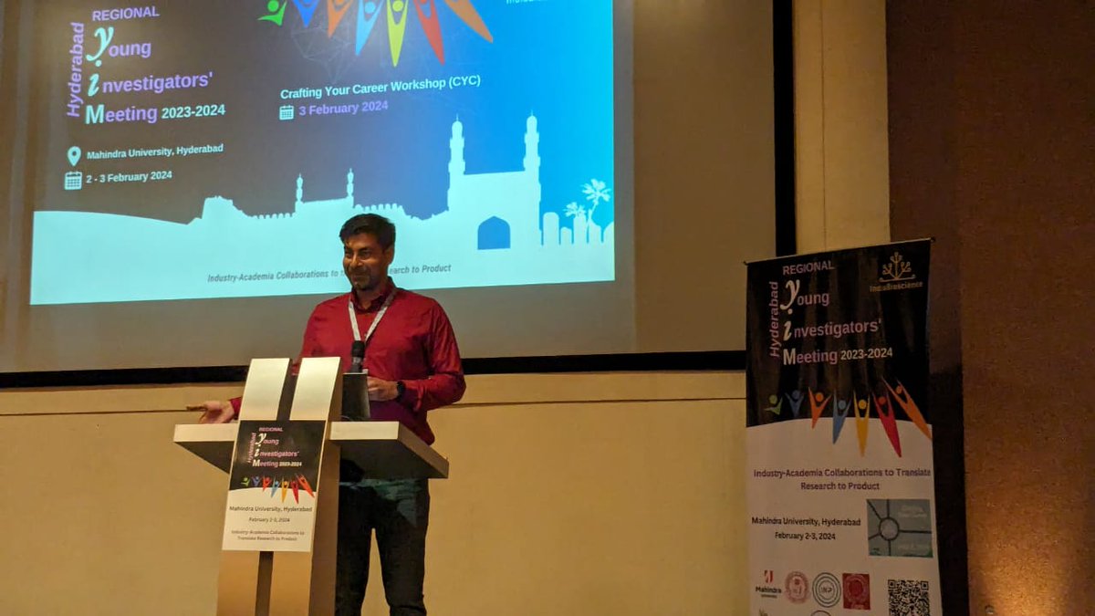 visu_bio's tweet photo. Thanks to @IndiaBioscience  for supporting Regional Young Investigator Meeting in #Hyderabad .

There were free flowing discissions by  Researchers, Innovators and  Institution's representatives!
@IKP_SciencePark  @ccmb_csir @LVPEIBioNEST  @incubator_cdfd

https://t.co/FSMBuDgZ9j https://t.co/5AHYn3LVLc