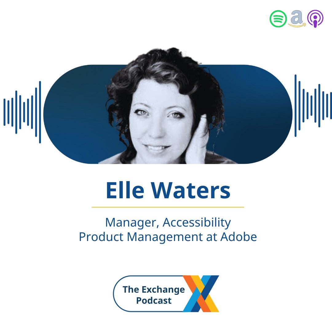 exchangelab's tweet image. Tune in to Elle Waters and Exchange podcast host AriHershberg as they discuss the importance of making accessibility a priority from the start and including it in every phase of development.
Link: ow.ly/8Fqk50QxmNw
#TheExchange #DigitalBC #podcast