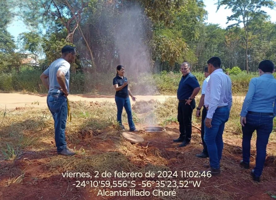 SenasaPy's tweet photo. Hoy vivimos una experiencia única de empoderamiento ciudadano con la visita guiada a la Planta de Tratamiento de Alcantarillado Sanitario en Chore" 

Las obras, lideradas por el SENASA y ejecutadas por Consorcio Ysaka, están en etapa final. 
 #MSPyBS #SENASA #BID #AECID https://t.co/7sgAR1sCHN