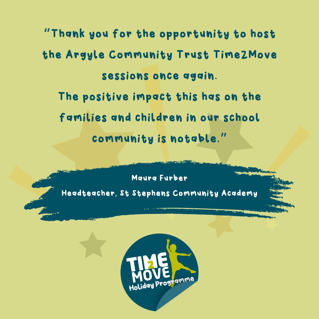 T2MHolidayProg's tweet photo. HEADTEACHER FEEDBACK 🙌
A huge thank you to Maura Furber at St Stephens Community Academy for this fantastic feedback from our Christmas activities and to @ArgyleTrust
Look out for a case study coming soon sharing more of this great news!
#haf2024 https://t.co/y0FHcQ4ZfE