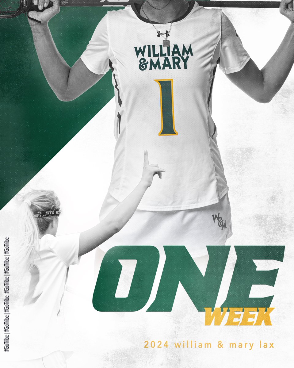 WMTribeLax's tweet photo. ☝️ more week ... ⌛️

🗓️ https://t.co/n2ZjnhOe0l

#GoTribe https://t.co/nbfqUc8f5w