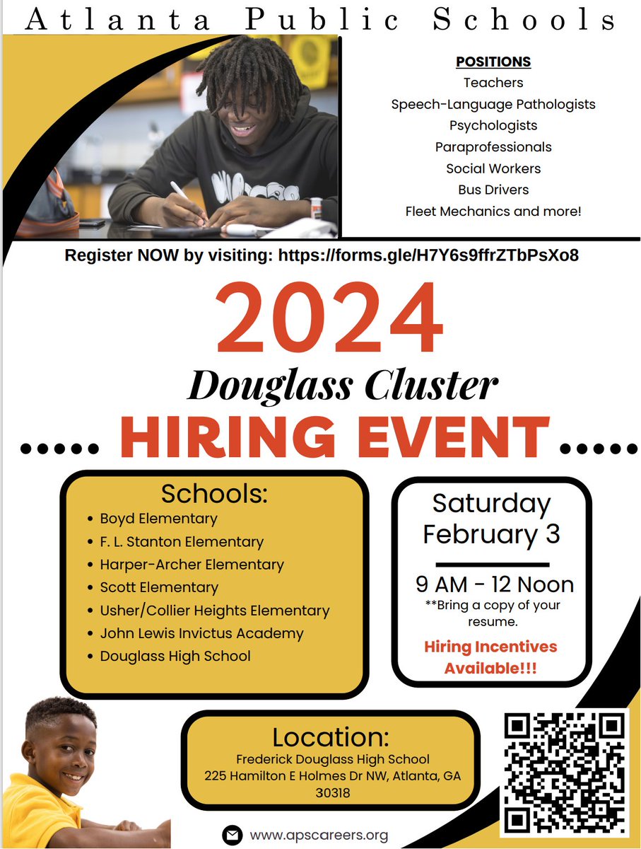 JLewisInvictus (@jlewisinvictus) on Twitter photo Don't forget to meet us tomorrow at 9:00 AM at
<a href="/apsDouglassHigh/">Frederick Douglass H</a>
for the Douglass Cluster Hiring Event!
@APMitchell_aps <a href="/Antonio_Grant1/">Antonio Grant</a> @JLIADavis_APS <a href="/DrNBall/">Dr. N. Ball</a> <a href="/h_greenhill/">Dr. Greenhill</a>
<a href="/TommyUsherAPS/">Tommy P. Usher</a> Don't forget to meet us tomorrow at 9:00 AM at
<a href="/apsDouglassHigh/">Frederick Douglass H</a>
for the Douglass Cluster Hiring Event!
@APMitchell_aps <a href="/Antonio_Grant1/">Antonio Grant</a> @JLIADavis_APS <a href="/DrNBall/">Dr. N. Ball</a> <a href="/h_greenhill/">Dr. Greenhill</a>
<a href="/TommyUsherAPS/">Tommy P. Usher</a>