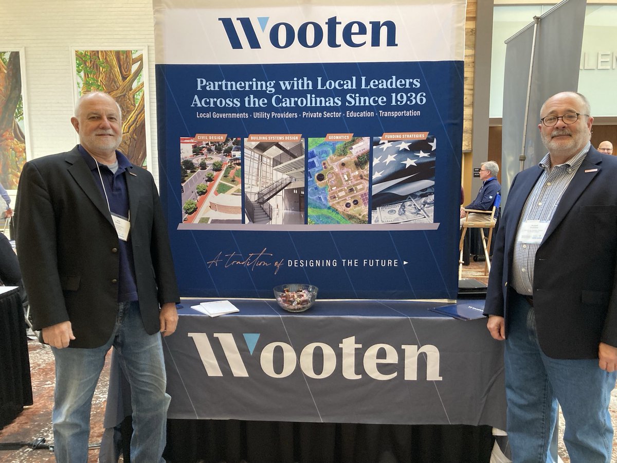 JSmithWooten's tweet photo. Just completed two very productive days at the North Carolina City and County Association Conference in Winston Salem, catching up with clients from around the state. #ncccma #infrastructure https://t.co/IRmogGe2Uz