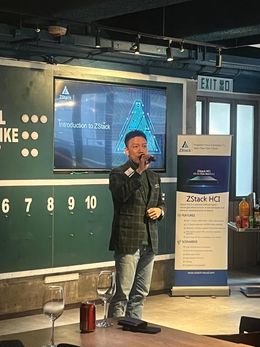 ZStackCloud's tweet photo. Happy Friday! 😊 Lots going on with the team #ZStack! We are super excited to share that our #1st partner event with SiS International in #HongKong was a great success and overwhelming! We got a full house 💯 in this afternoon😉 🙌🏻
Details: https://t.co/LnpLOiO62K https://t.co/tuXr1p9SAo