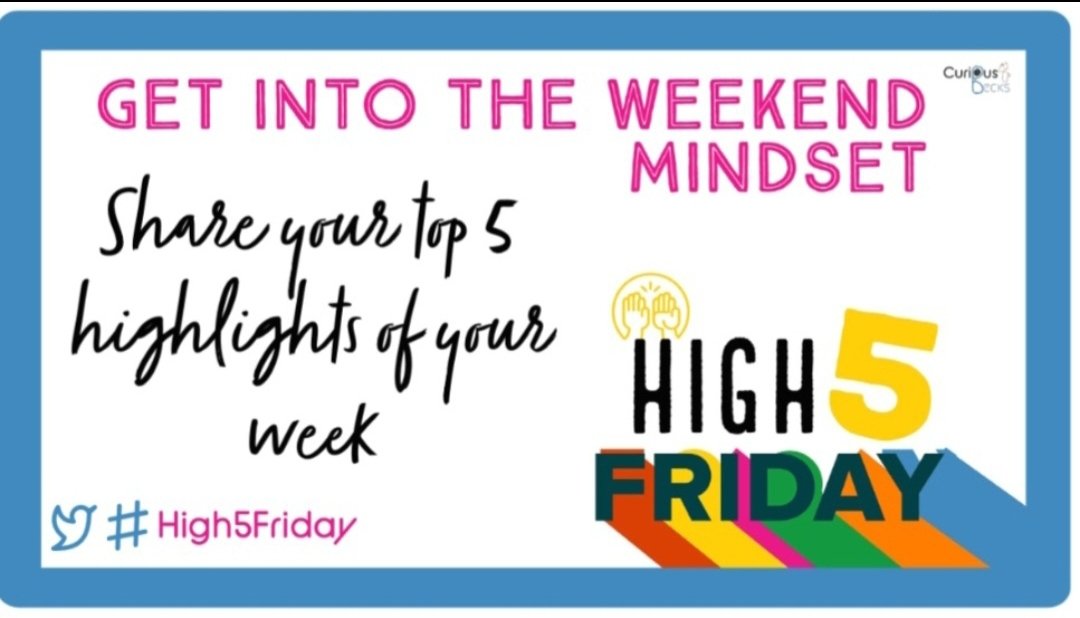 #High5Friday ⭐️Welcoming @KMAHPFaculty leads @aparnoo_b ⭐️Practice learning & school development meeting @SAPHP_CCCU ⭐️AHP SE peer support @GESmiff @KatyO_PT ⭐️ALS catch up & group coaching @ByronBatten @CristinaLaCara2 @Sarahlougarland Rebecca & Ramima ⭐️Team developments