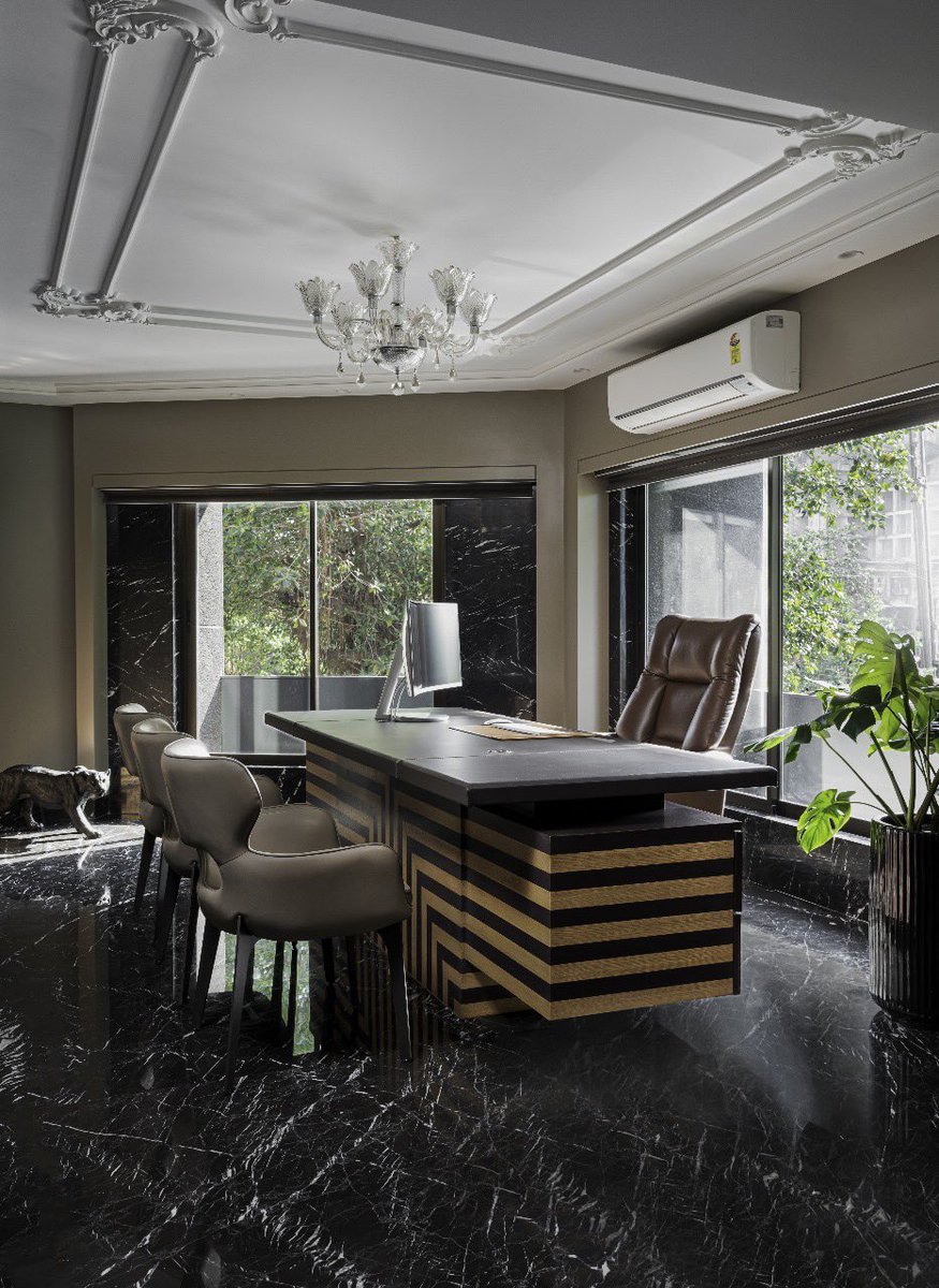 This 1,000-Square-Foot Legal office In Worli is Inspired by Modern Contemporary Style of Architecture Design House: Interiors by Mili Principal Architect: Mili Savekar Photography: The Matter Studio – Rohit Mendiratt