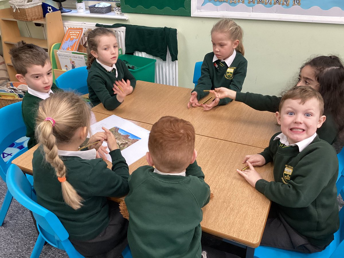 WideyWillow's tweet photo. Some pictures from earlier on in the week where we did a ‘round robin’ to think of adjectives to describe a setting. This helped us when writing our postcards yesterday. 🙌🙌🙌 https://t.co/BEB0wvGNvZ