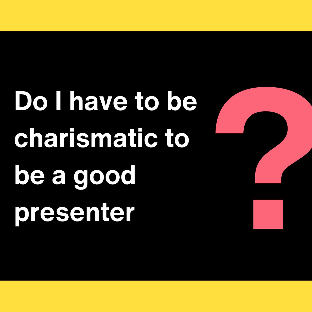 metonomy1's tweet photo. Let’s talk about #presentations 🗣️

Many people think that in order to be a good presenter that you have to be CHARISMATIC. In reality, as long as you prepare and try to connect with the audience, #skills such as #confidence and #agency can be further developed! https://t.co/CZzruxyHvN