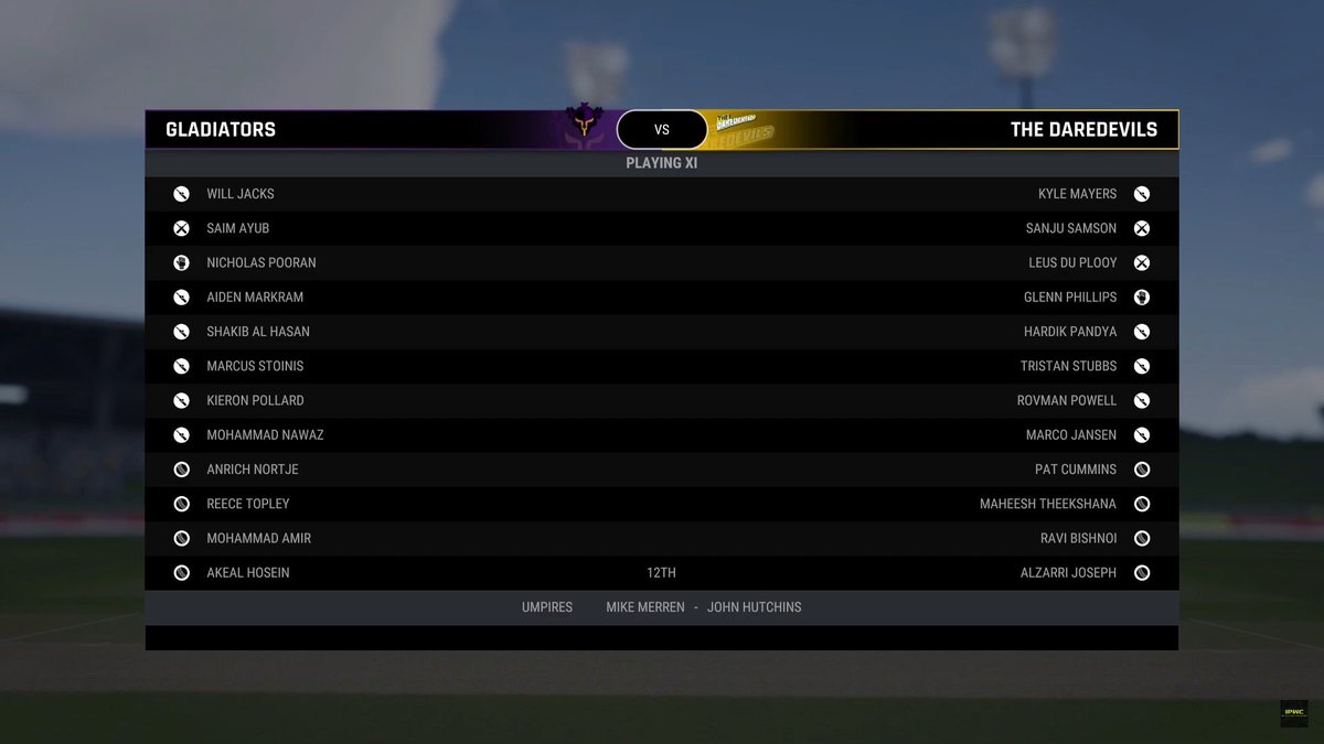 MatarAluTM's tweet photo. Lineups:

#T10Qualifier Match 2 https://t.co/jRVFBsVbpX