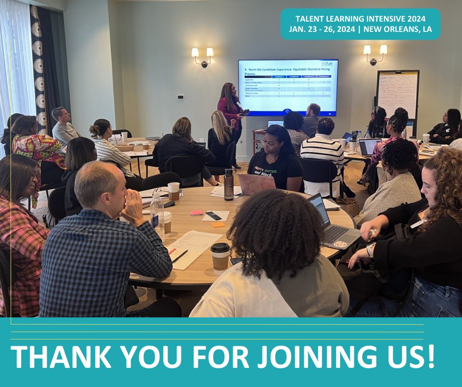 CharterGrowth's tweet photo. A big THANK YOU to all the 50+ leaders from all levels of the CSGF portfolio who made the Talent Learning Intensive convening a success! The wealth of knowledge and willingness to collaborate was truly heartening. 

 #CSGF #Chartergrowth #Charterschools #Charter #Education https://t.co/1ejp560Rsk