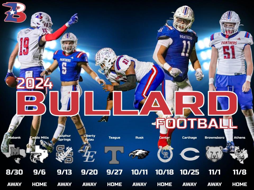 Bullard Panther Football tweet media