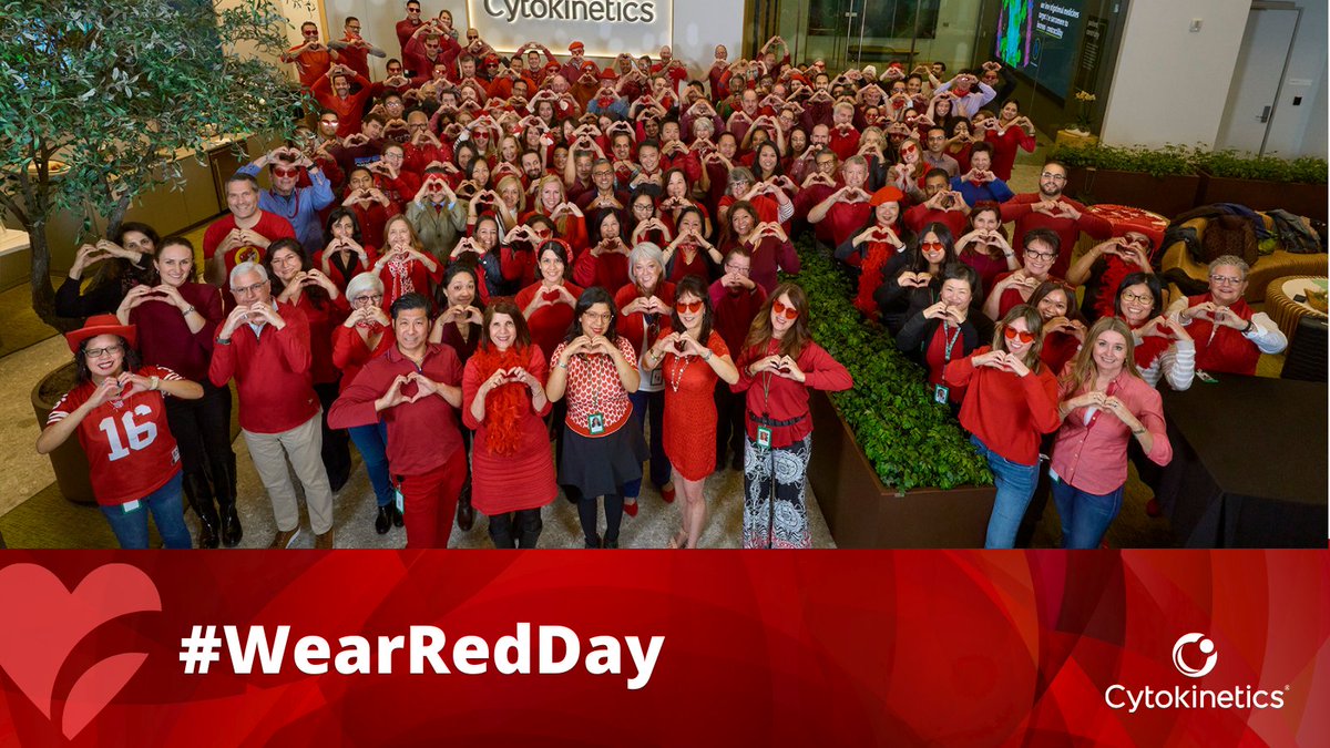 Today we recognize #WearRedDay to spread awareness for women's heart health. CV disease is the leading cause of death for women. Wearing red shows our support for preventing #HeartDisease & highlights the importance of heart health. #HeartMonth #OurHearts #GoRedForWomen