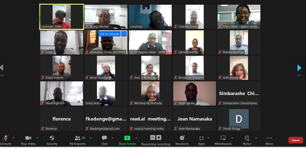 A massive shout-out to everyone who joined us for #ARINFridayReviews today! Your insights on #greywater reuse &amp; #AIVs for climate resilience were invaluable. Let's keep this conversation going!
#ClimateAction