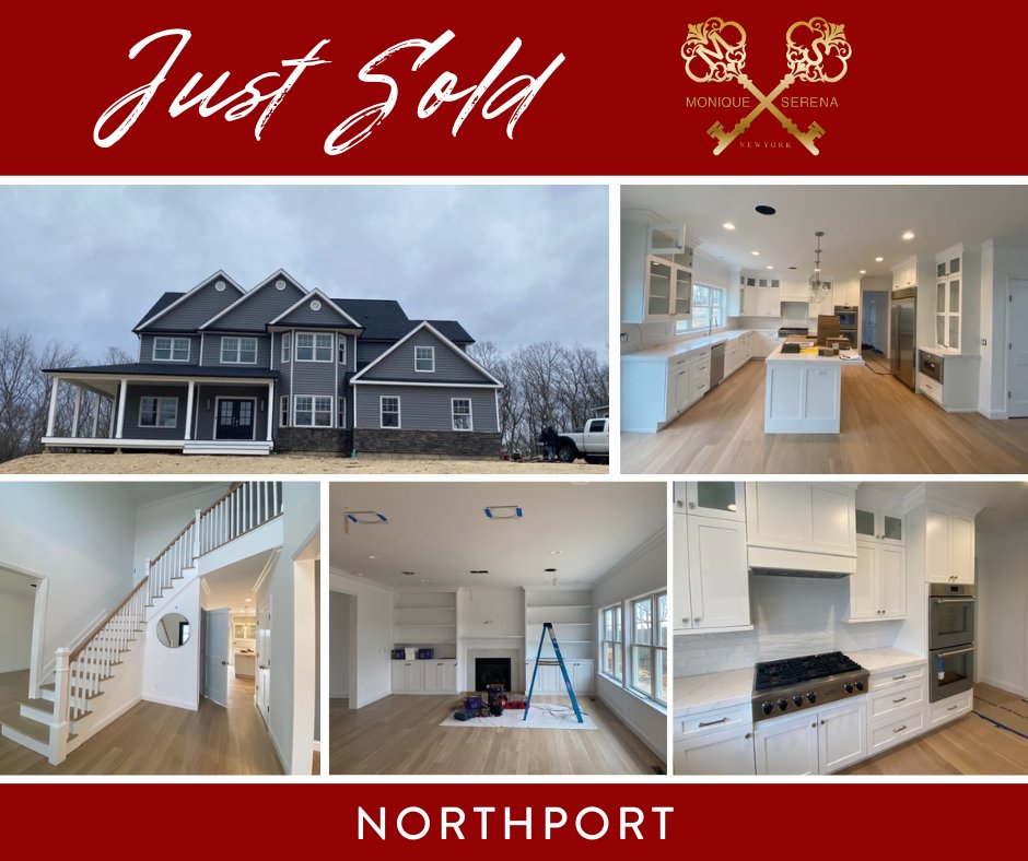 #𝐂𝐋𝐎𝐒𝐈𝐍𝐆𝐃𝐀𝐘 𝐈𝐍 #𝐍𝐎𝐑𝐓𝐇𝐏𝐎𝐑𝐓!!🎉

This beautiful 5-bedroom new construction on over an acre in Northport went to contract just over 2 years ago. Wishing them much happiness in their new home!  
.

#JustSold #NewConstruction #LongIsland #SuffolkCounty #LIRealtor