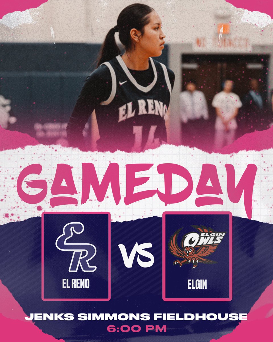 ERLadyIndians's tweet photo. 🩷 PINK OUT 

🏀 GAMEDAY

🆚 El Reno vs Elgin

⏰ Varsity @ 6:00 pm, JV 3:45 pm 

📍 Jenks Simmons Fieldhouse 

📺 https://t.co/T9rJTqQlCB

📸 @KotaBlickyUh https://t.co/fXAzbhl16J