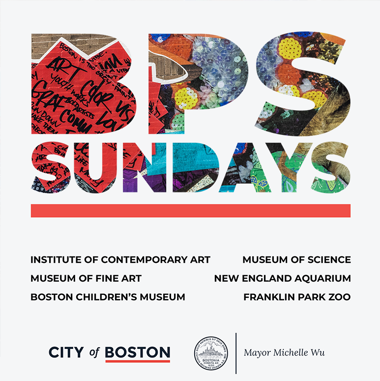 Introducing: #BPSSundays! In this historic partnership between @MayorWu, @ArtsinBoston, and @BostonSchools, the BPS community can visit some amazing cultural institutions free of charge on the first and second Sundays of each month! Learn more: ow.ly/Q5Hu50Qxn8n