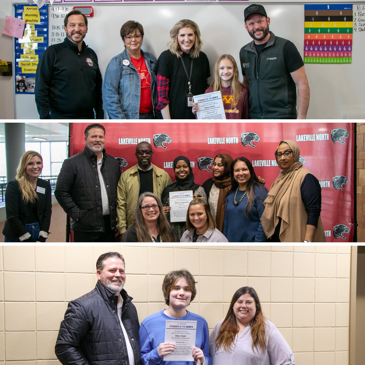 Congratulations to our AMAZING students of the month! Thank you for your hard work, and being apart of our schools! Read about why they were nominated and chosen at bit.ly/Feb-Students-o…