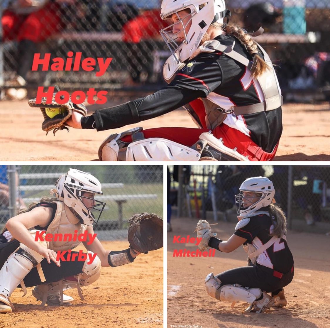 Happy National Catchers Day to these 3 talented ladies!!!!