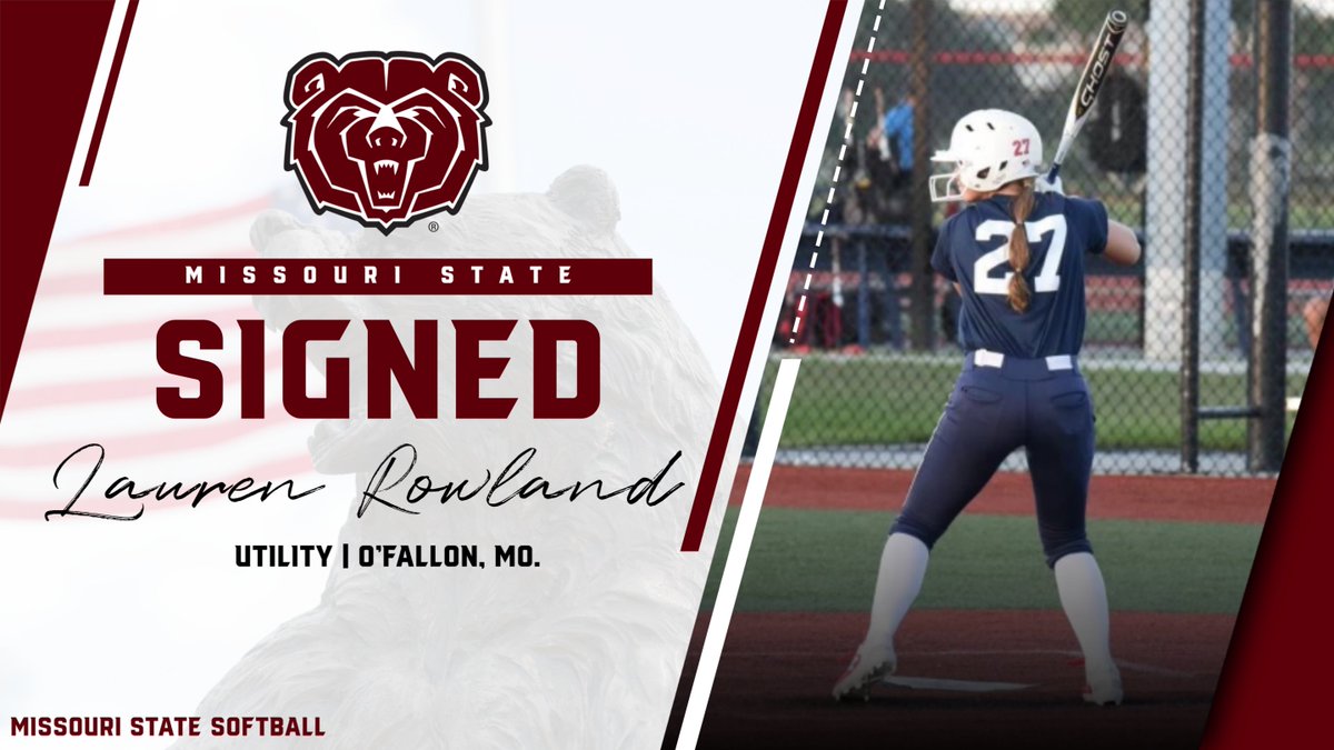Welcome to the 🐻🥎 family, 𝐋𝐚𝐮𝐫𝐞𝐧!      

#MSUSoftball | <a href="/LRowland2024/">Lauren Rowland</a>