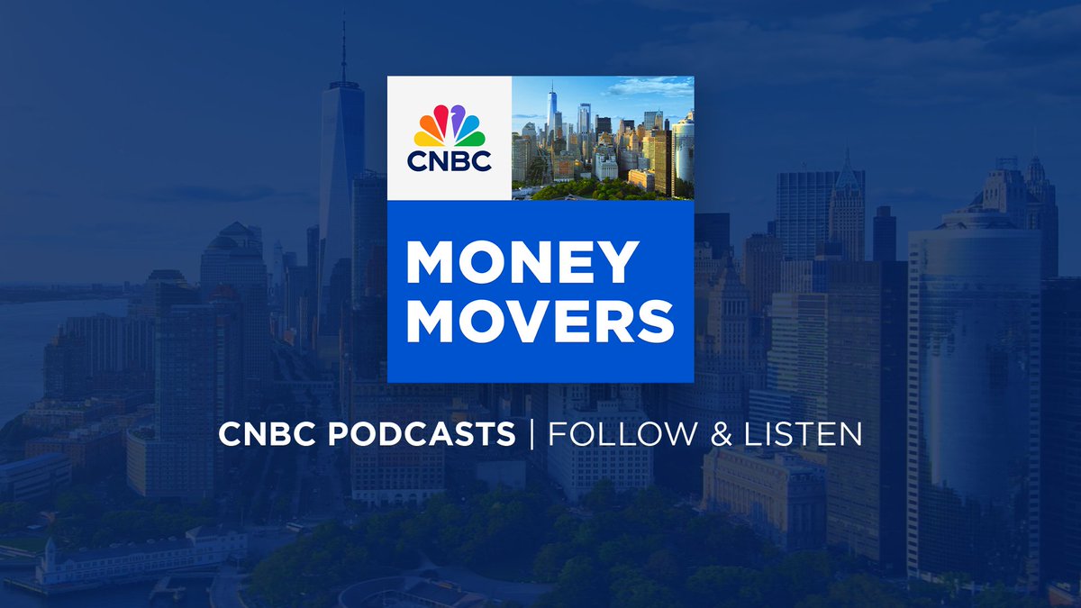 moneymoverscnbc's tweet image. If you missed the latest edition of @moneymoverscnbc, we have good news! You can stream all our episodes anytime you like, wherever you get your podcasts!
Subscribe and listen for each day's biggest interviews with CEOs, politicians, top economists and more!