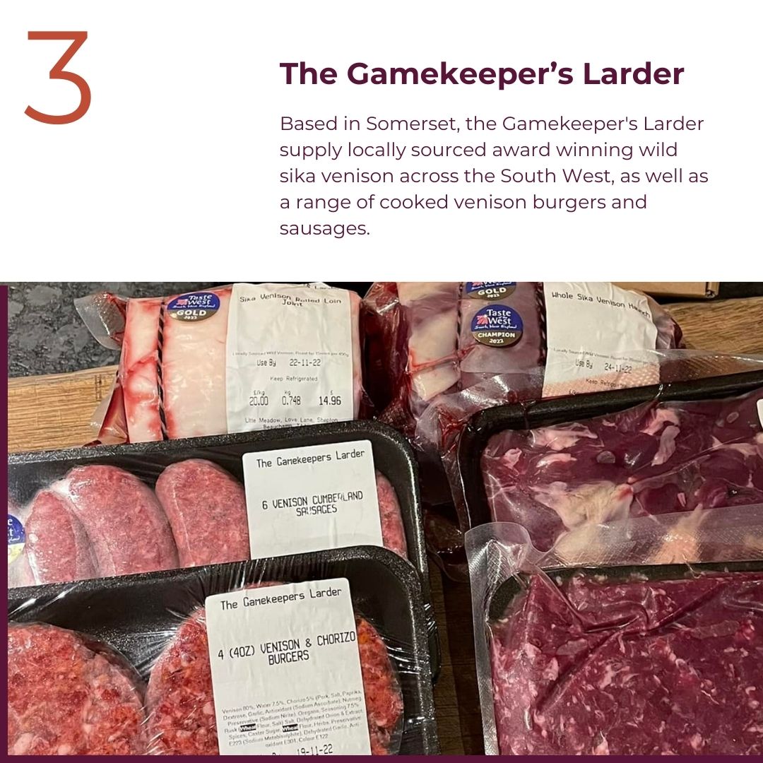 EatGameUK's tweet photo. This week, for #finalistsfriday, attentions turn to the Best Small Retailer as voted by you.
The three finalists will all now be judged by our team of judges before the winner is announced at the Eat Game Awards in March.
Find out more: https://t.co/whkDkX0VSS https://t.co/bFq5GtK274