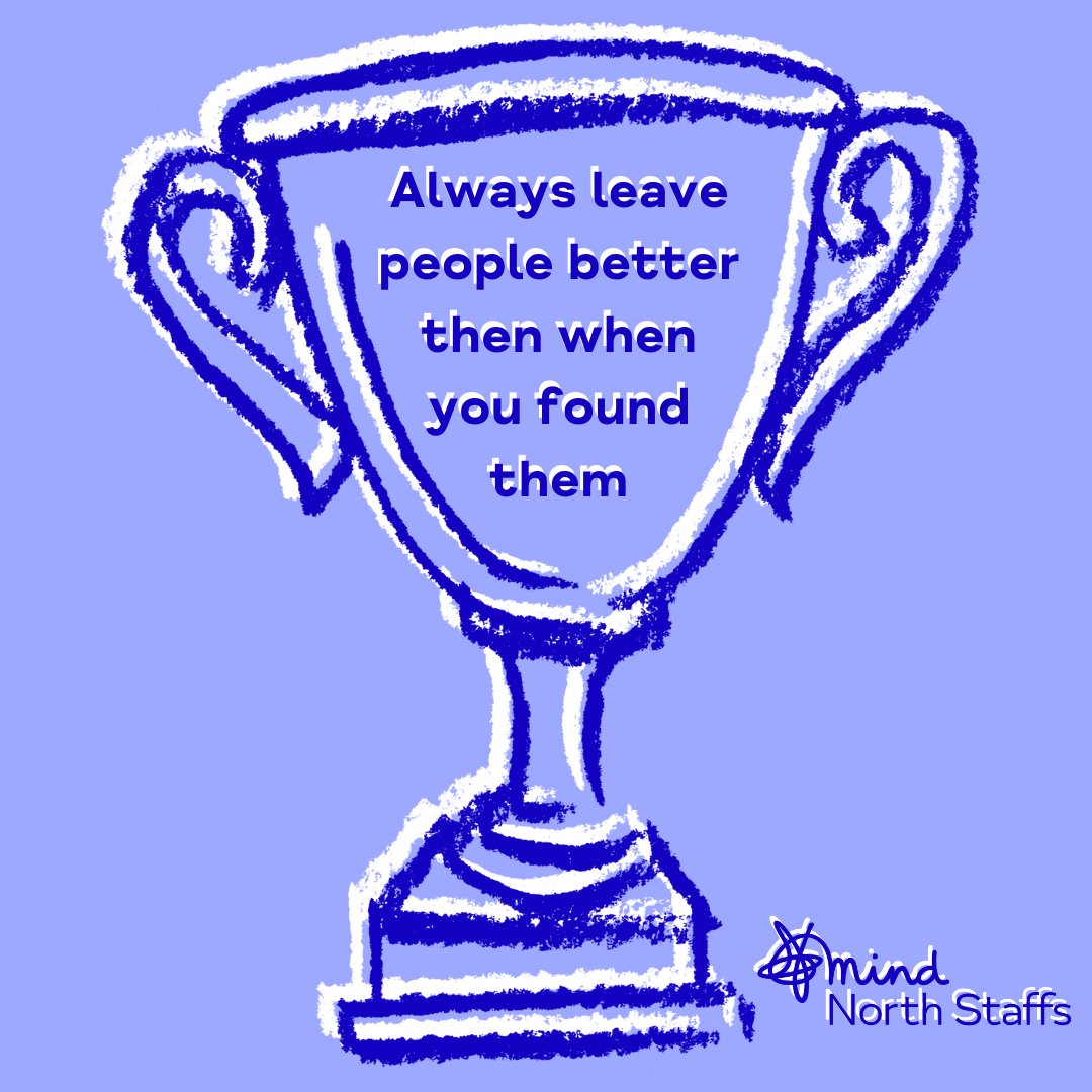 NorthStaffsMind's tweet image. Sometimes we can all take others for granted. Sometimes we don’t have as much time for people as we should. So today, make a difference. Make someone smile. 
 #MakeADifference #LittleThings #BigDifferences #MentalHealthCharity #SupportingOthers