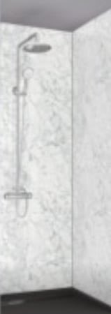 Mermaid Laminate White Marble  Shower Panels (x3) gumtree.com/p/for-sale/mer…