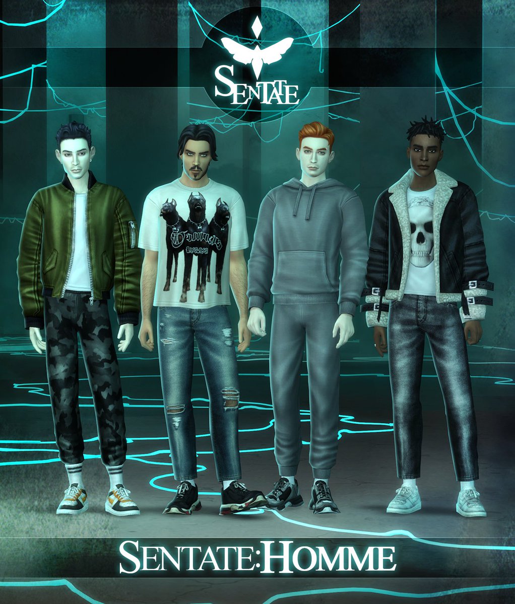 Atelier_Sentate's tweet photo. For the first time ever I decided to give my male sims the spotlight and create a capsule, essential but still stylish wadrobe to officially welcome them into the Sentateverse! Sentate:Homme is out now for early access! x

Public : 23rd of Feb https://t.co/vFn8LKioK7