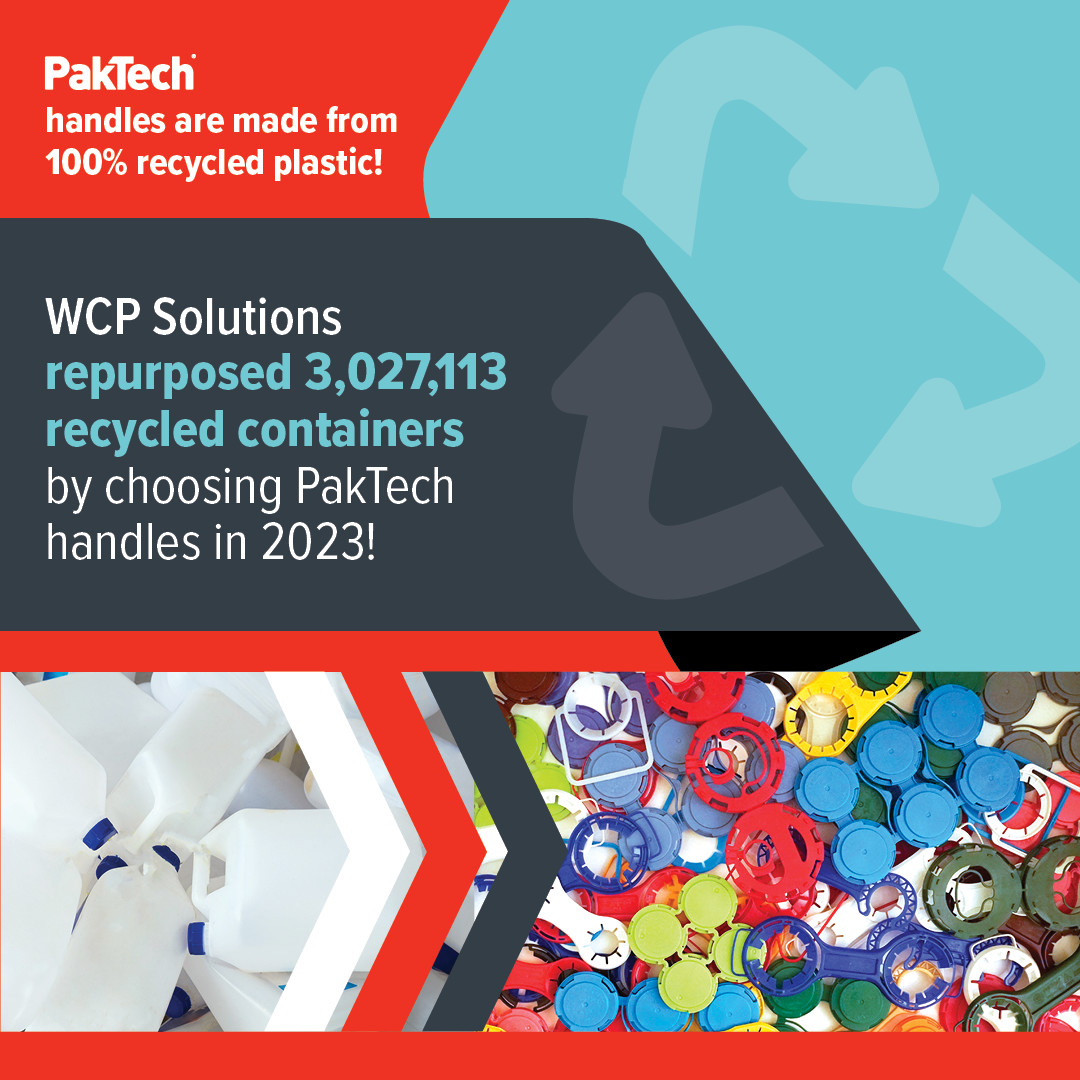 wcpsolutions's tweet photo. A huge thank you to all of our customers who helped us repurpose 3,027,113 recycled containers last year with @PakTech! ♻️
#wcpsolutions #paktech #recycle https://t.co/1f9Bc9HeLO