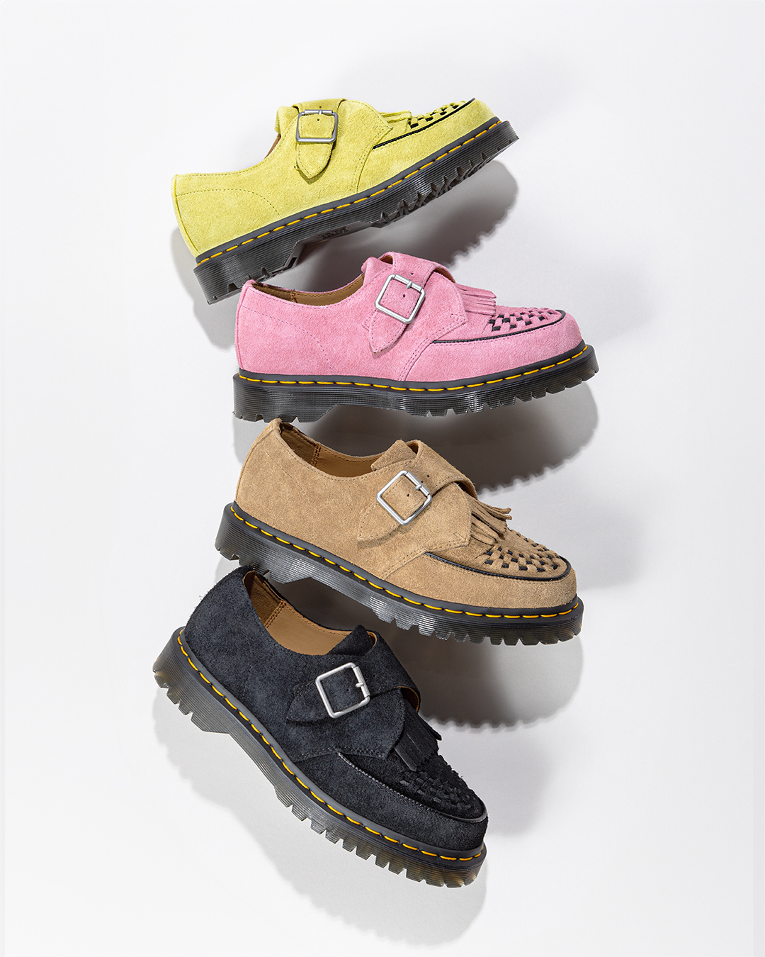 靴 Dr. Martens Ramsey Monk KLT Dr Martens Ramsey Monk KLT Creeper - Black - 31501001