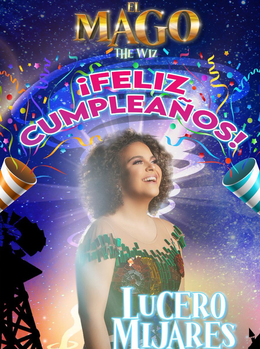 Feliz cumpleaños a nuestra querida Lucero Mijares. Los esperamos hoy en el Teatro Hidalgo en <a href="/elmagothewiz/">elmagothewiz</a> a las 8:30 PM para celebrarla con todos ustedes.