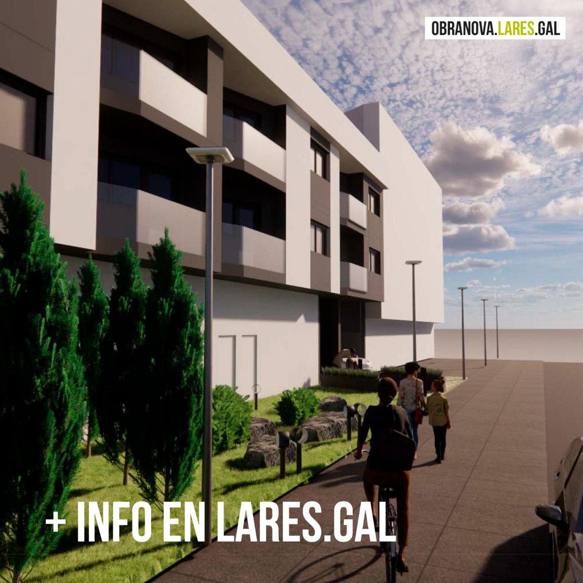 Lares_inmo's tweet photo. ⭐Destacamos estes pisos de obra nova na entrada de #Cangas. 
Vivendas de 2 dormitorios e 1 baño, con todas as comodidades, a un paso do centro e con moi boa comunicación.
Soa ben? Visita https://t.co/QfdfCt87lD ou chámanos ao 986329975 para máis información. https://t.co/iLep3906Qb