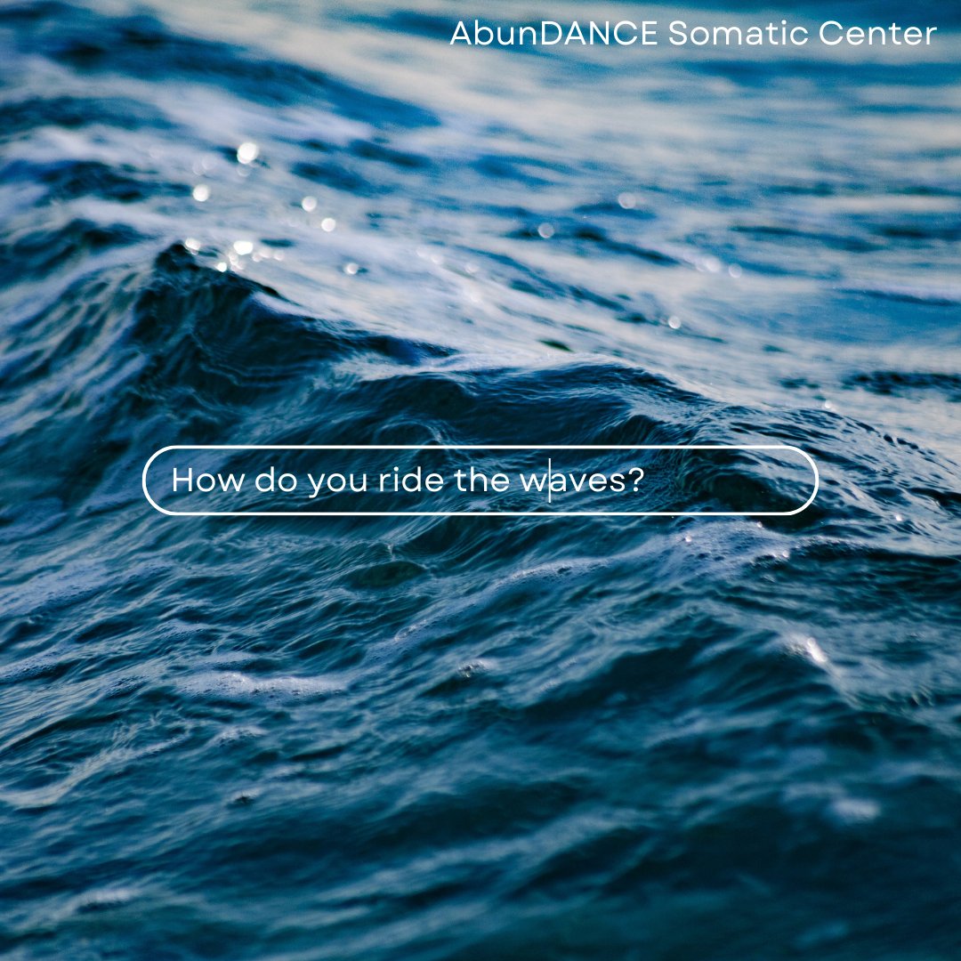 DANCESomatic's tweet photo. How do you ride the waves of life? Do you go with the flow or fight against the waves? 

#abundancesomaticcenter #mentalhealth #mentalskills #mentalskillstraining  #mentalskillscoach #sportandperformance #sportandperformancepsychology #sportandperf #ridethewavesoflife https://t.co/12pPDi4QrT