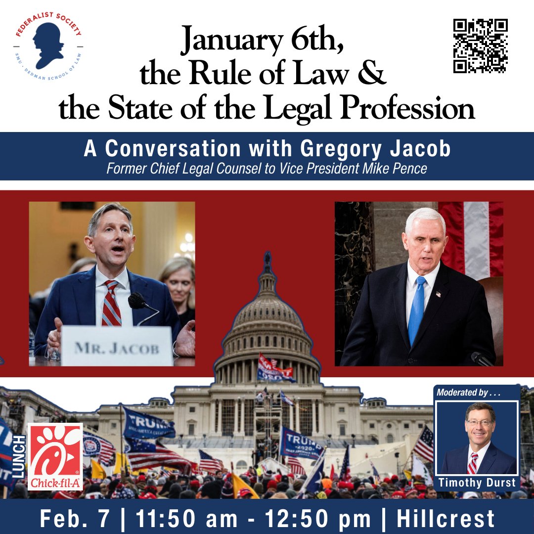 Don't miss our upcoming speaker event next Wednesday at 11:50 am! Register now on SMU 360.