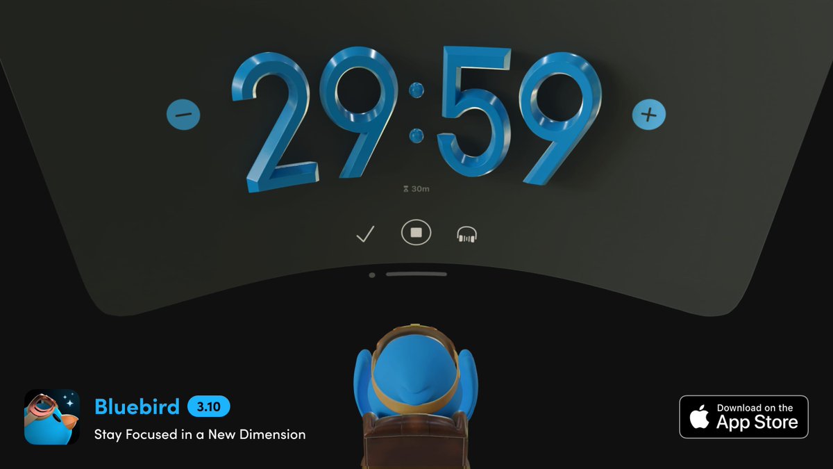 Bluebird is now available on Apple Vision Pro!

We’re so happy to be part of another Apple’s amazing product launch 🥳

To infinity, and beyond 🚀

apps.apple.com/app/id14787574…