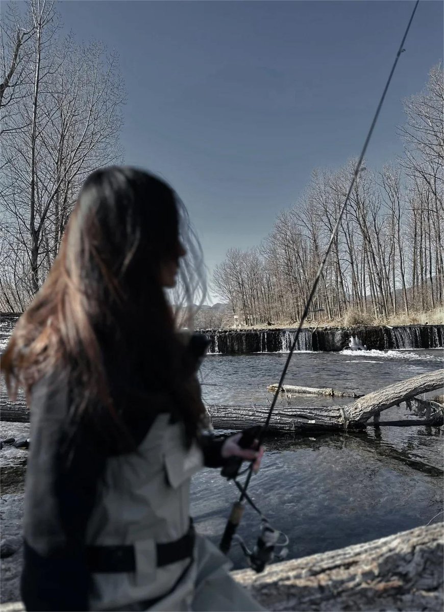 Claudia_bsj's tweet photo. Fishing is not just about catching fish. Whether you catch something or not is completely external to you. https://t.co/lLHBwI2JDD