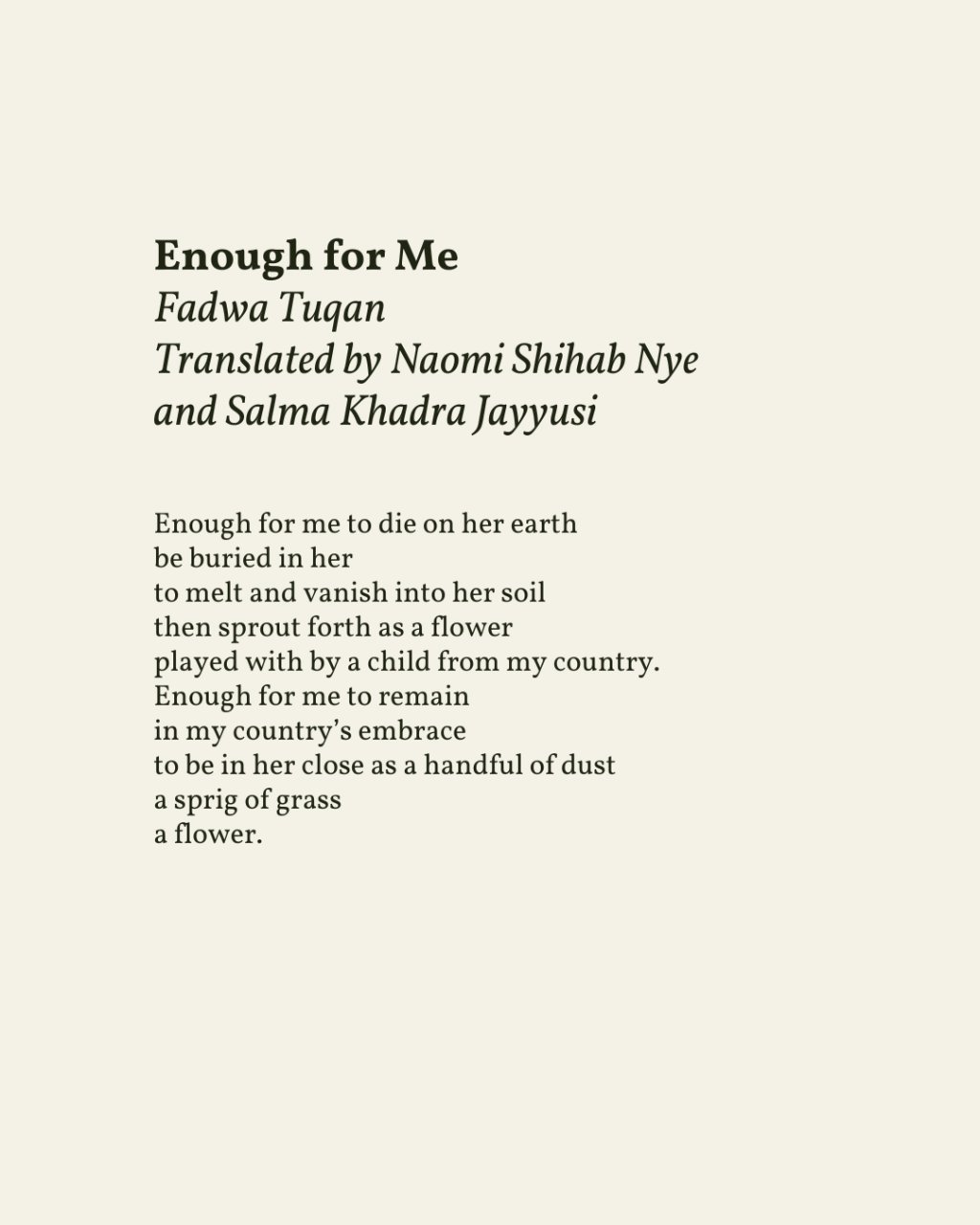 Fadwa Tuqan Quotes PDF) Rereading Identity Cards The Early