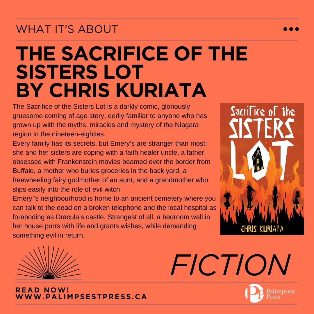 "What's hiding in the walls?" 
Sacrifice of the Sisters Lot now available as an e-book from your favorite platform.
chriskuriata.wordpress.com/2024/01/29/sac…